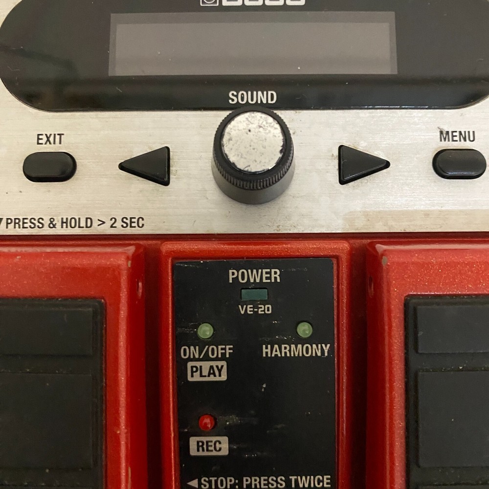 Boss VE-20 Vocal Effector Performer Vocal Processor Multi-Effects Used Product