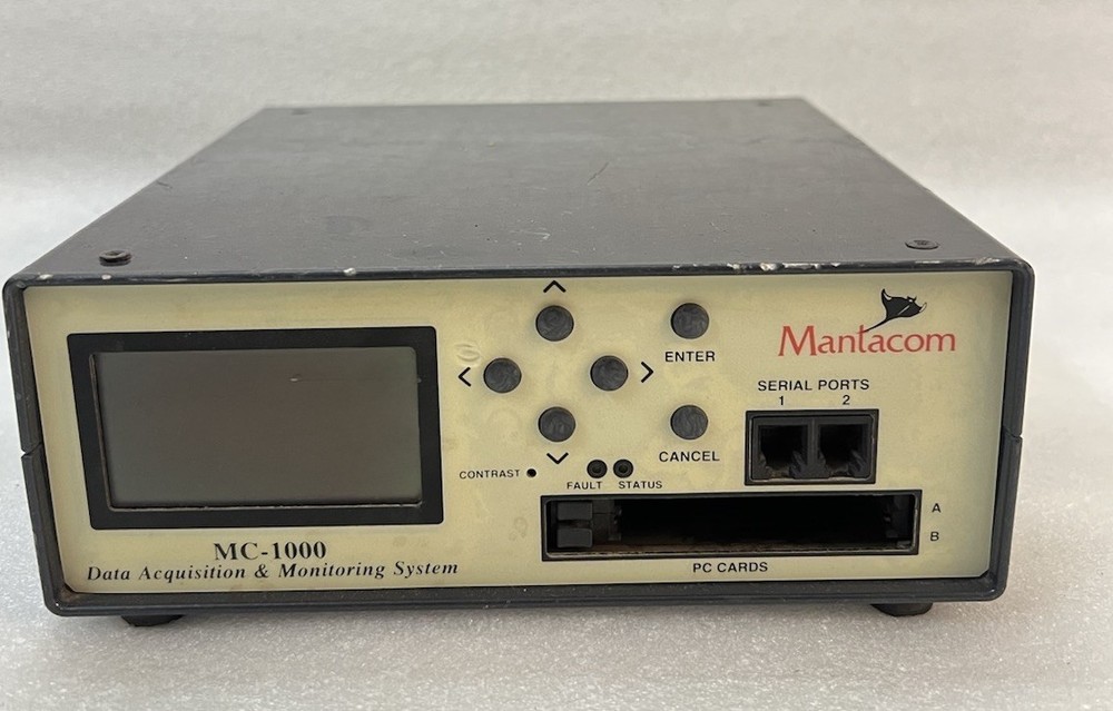 MANTACOM MC-1000 DATA ACQUISITION&MONITIRING SYSTEM