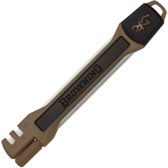 Browning Primal Knife Sharpener Pocket Sized Diamond Surface Carbide/Ceramic