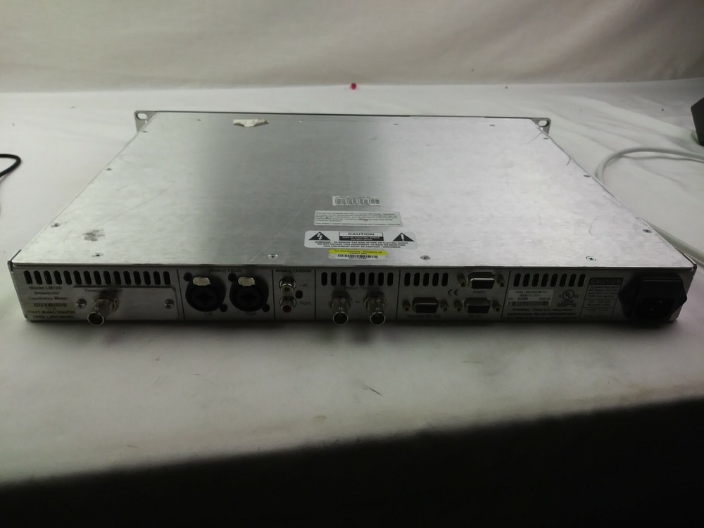 Dolby LM100 Broadcast Professional Loudness Meter Timecode input ver 1.4.0.8