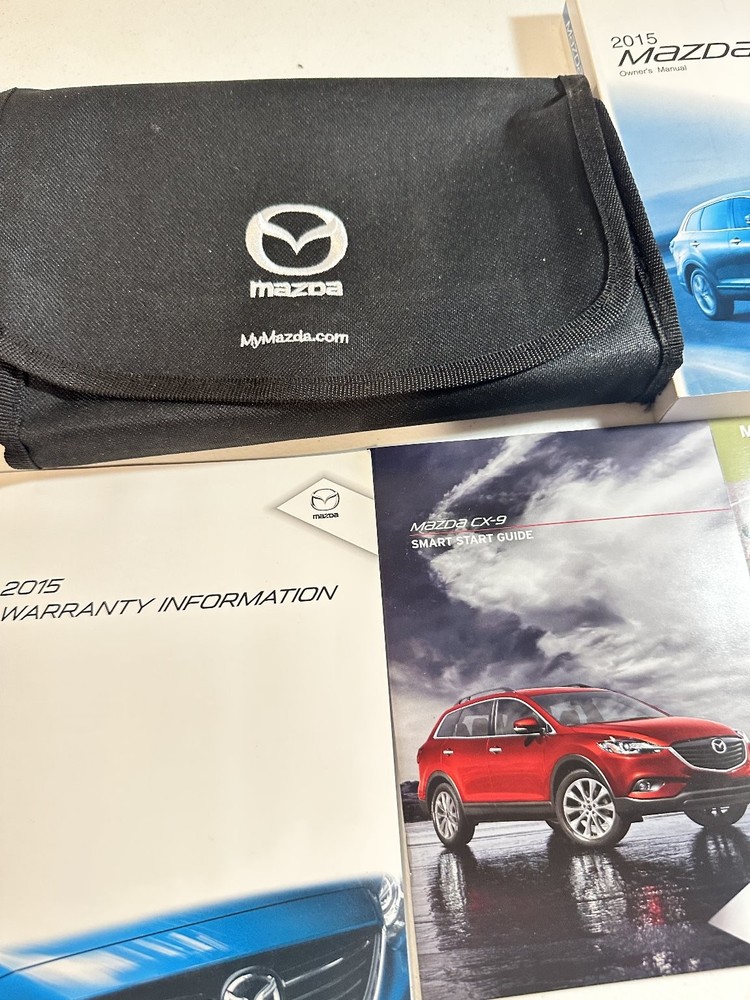 2015 Mazda CX-9 Owner's Manual Set