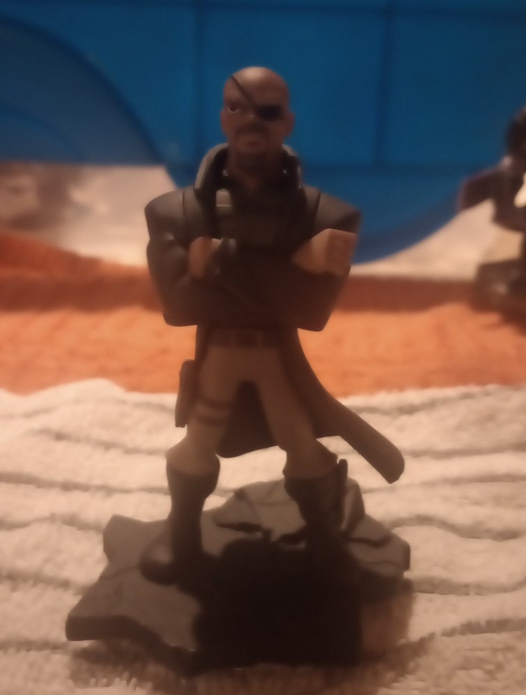 Disney Infinity 2.0 Edition Nick Furry figure.