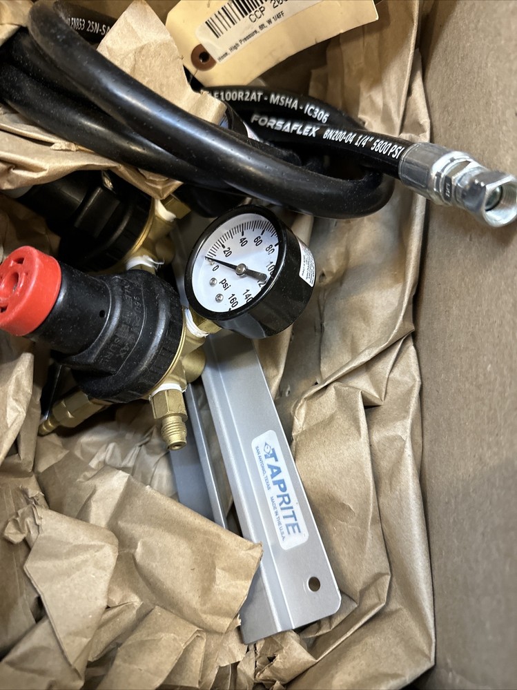 CO2 MANAGEMENT SYSTEM KIT DUAL STAGE POLY BONNET COKE