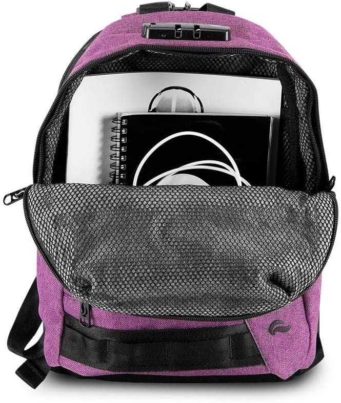 Skunk Mini Backpack- Smell Proof (Black) Black