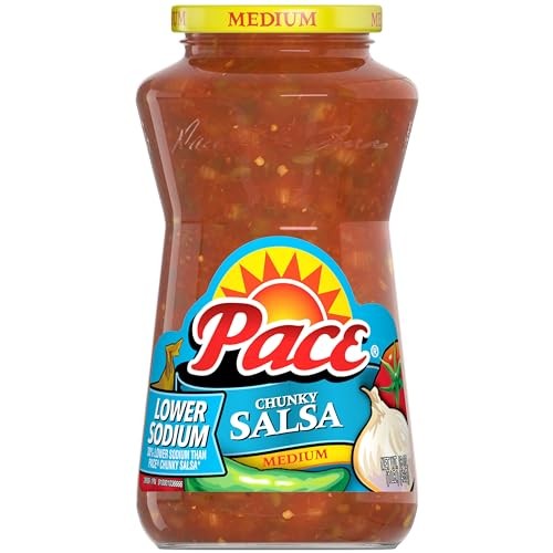 Pace Chunky Salsa Medium Lower Sodium 16oz Jar