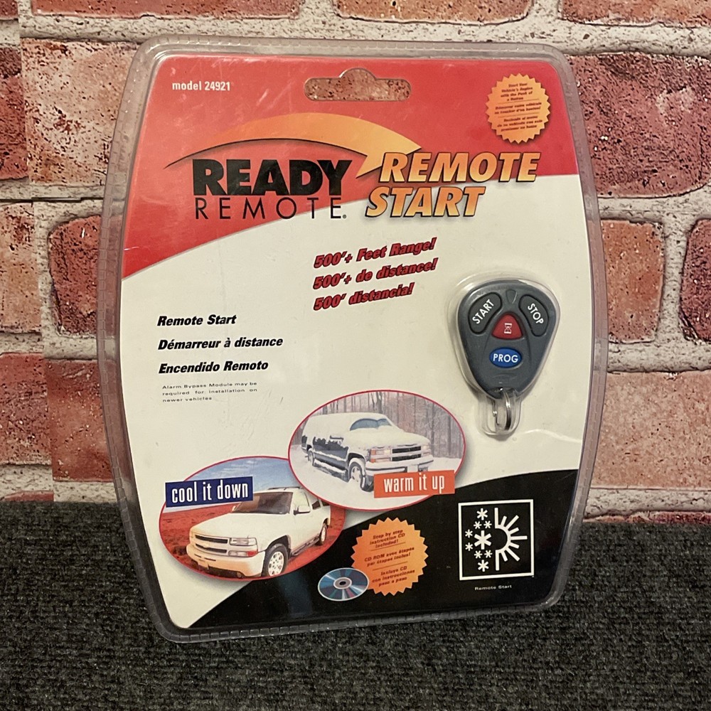 Ready Remote 24921 Remote Start System 500+ Ft Range New