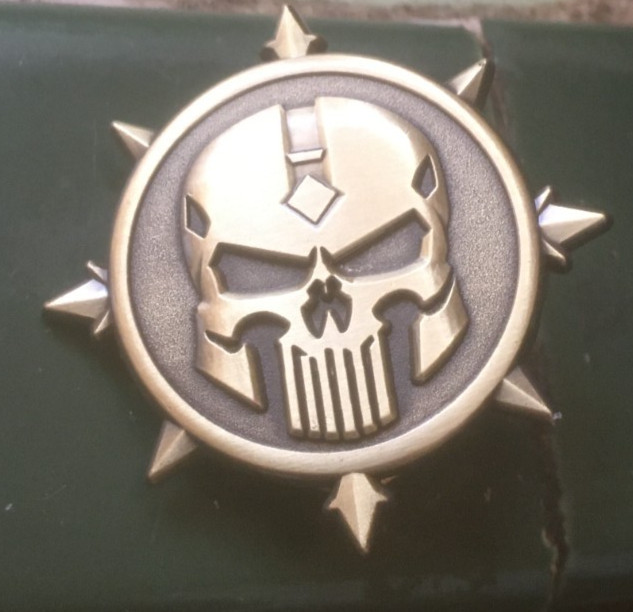 Skull badge rare