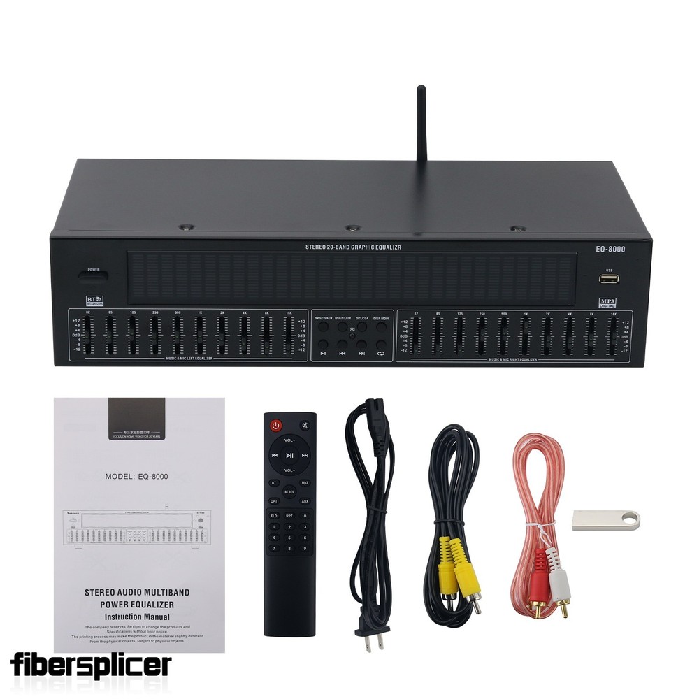 EQ8000 EQ Equalizer Bluetooth 5.4 Optical Fiber Coaxial Audio Decoder Processor
