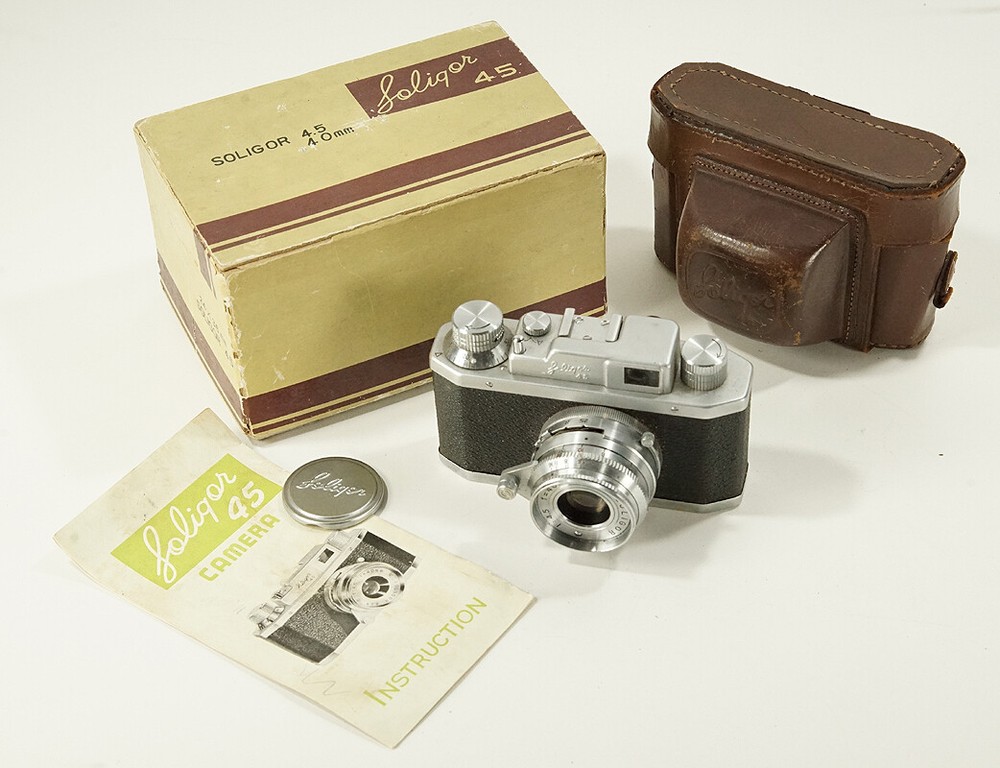 NIHON SOLIGOR 45, WITH CAP, CASE, INSTRUCTIONS, BOX (READ)/219507