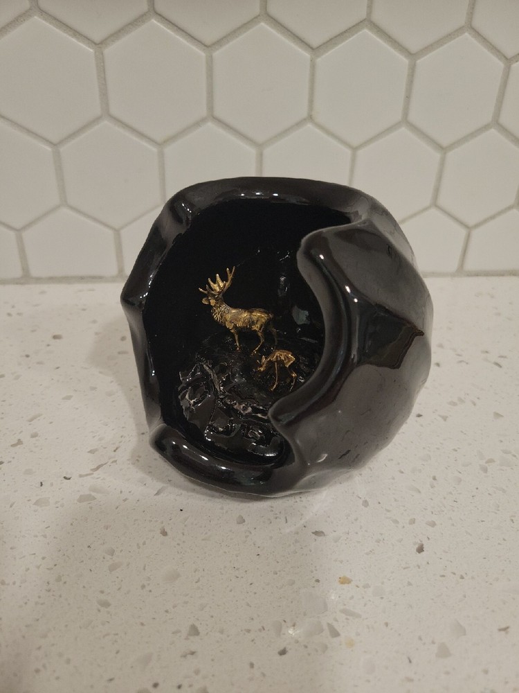 Very Unique Brass Deer Decoration