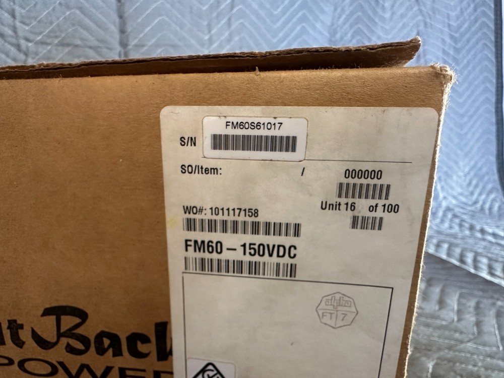 FM60-150VDC OutBack Power FLEXMax 60 Charge Controller