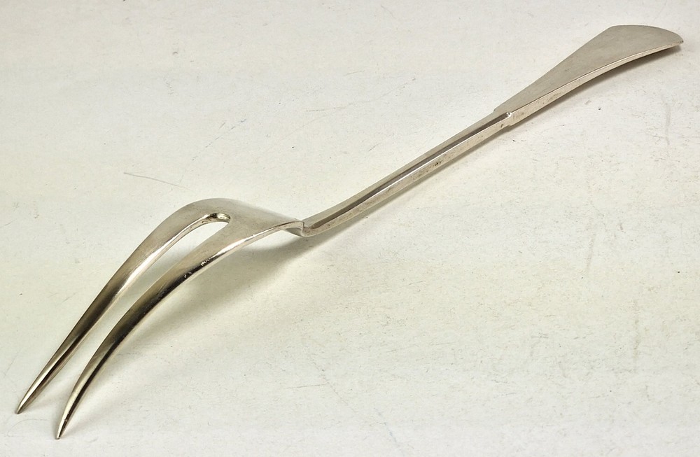 Art Nouveau Serving Fork Serving Fork Fork Silver Austria Around 1900 R79