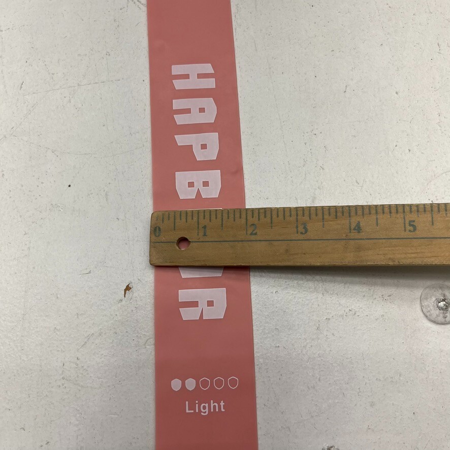 Hapbear Pink Light Weight Workout Band NEW