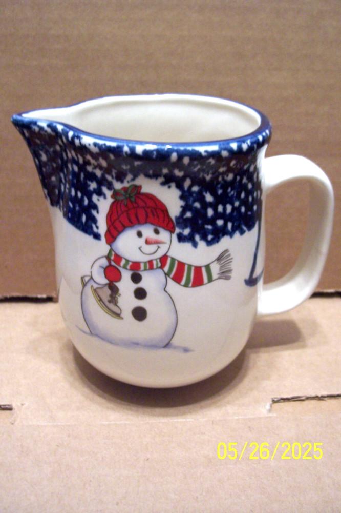 Snowman Creamer