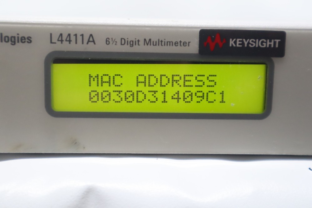 Agilent /Keysight L4411A 6.5 Digit Multimeter