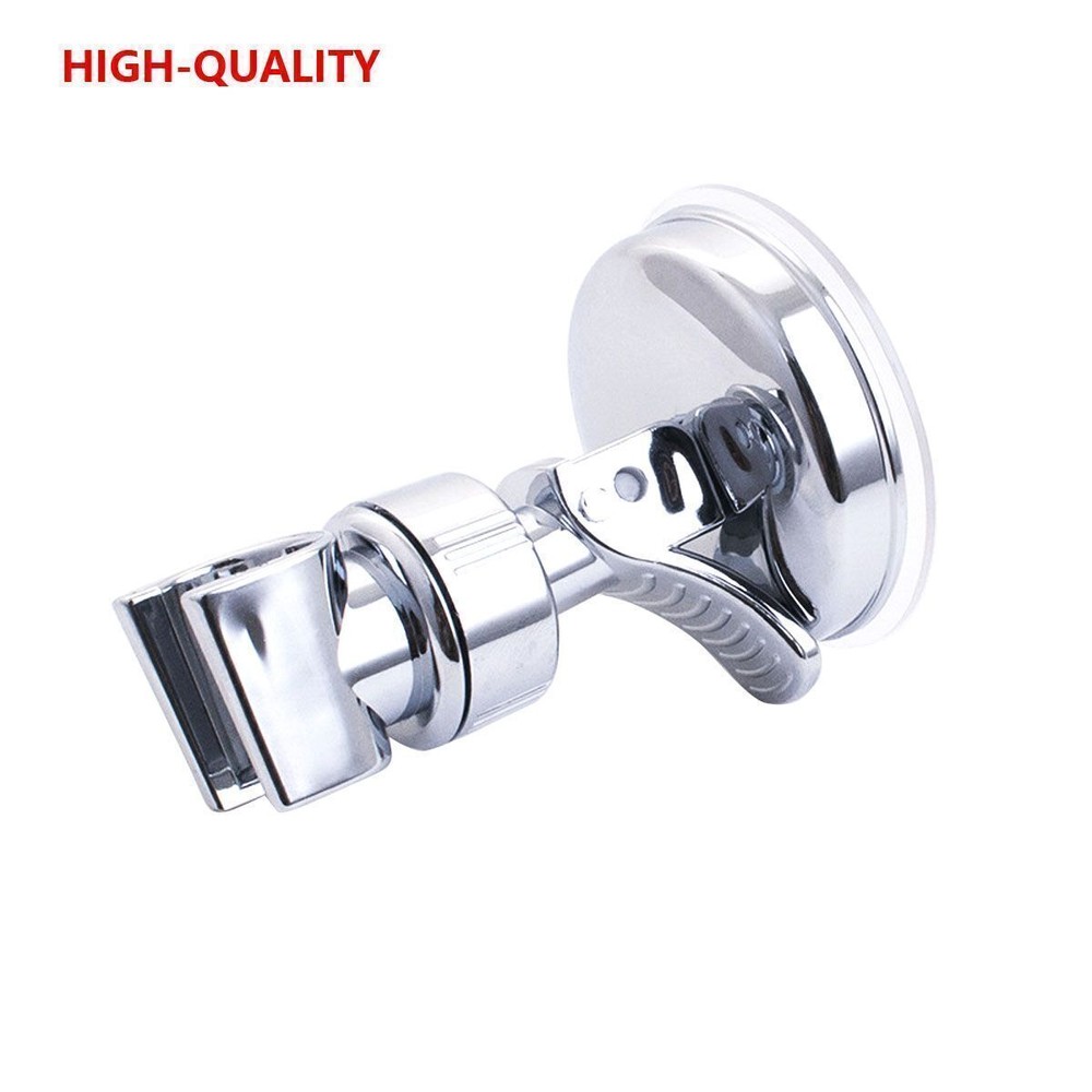 Adjustable Shower Head Holder Suction Cup Handheld Showerhead Wall Mount Bracket