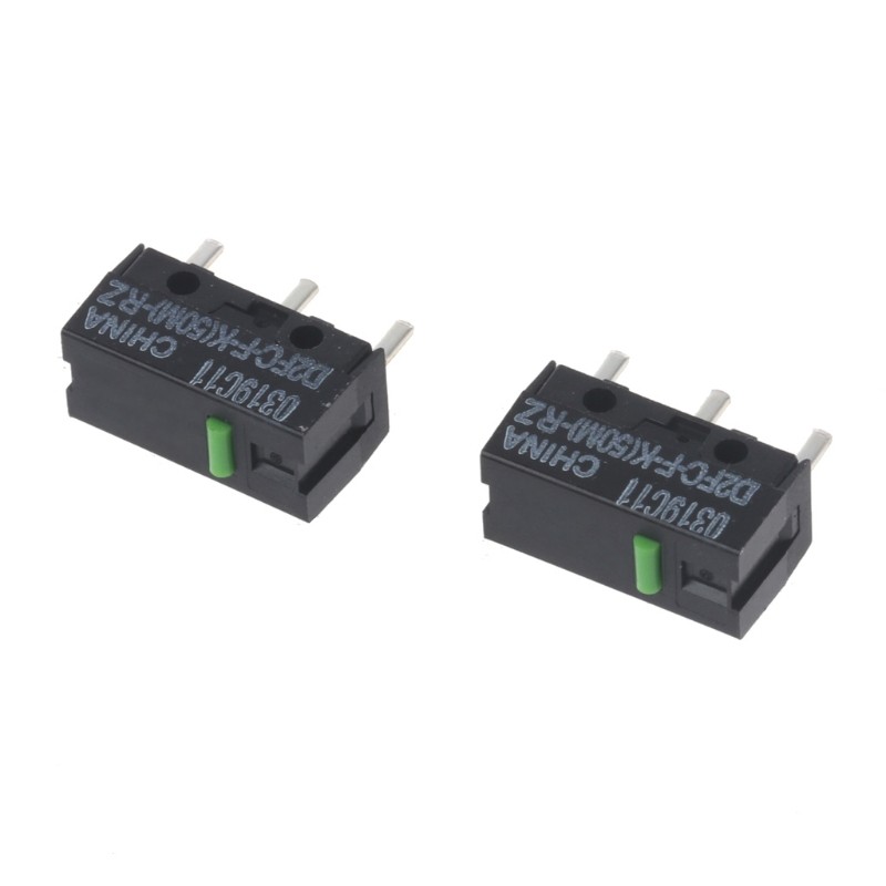 2 Pieces Mouse Micro Switch Fretting Button Suitable for Mouse