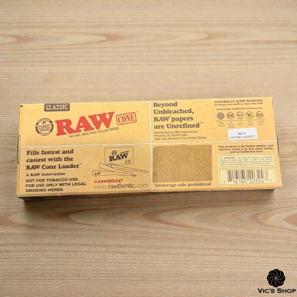 Raw Classic Cones 98 Special (20 Count Per Pack)