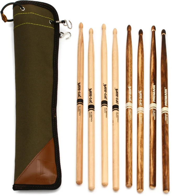 Promark Classic FireGrain Stick Bundle with Bag