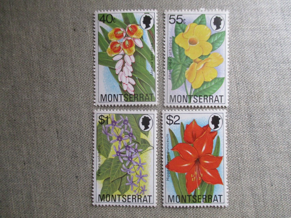 Montserrat, Scott# 389-392, MH
