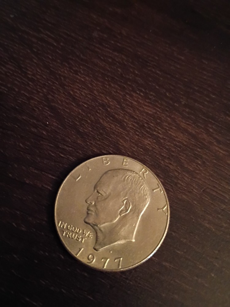 1977 Denver Mint Eisenhower Dollar