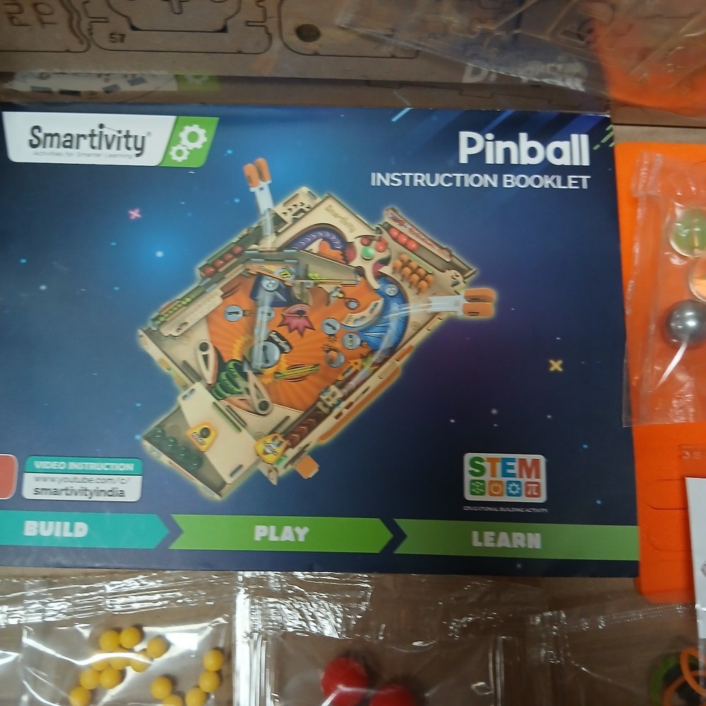 Smartivity DIY Pinball Award Winning STEM Educational Building Activity 8+