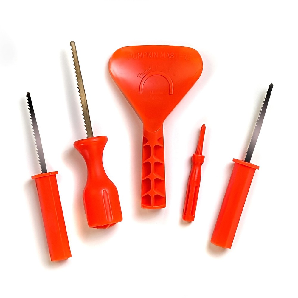 Halloween Pumpkin Carving Set with 10 Patterns