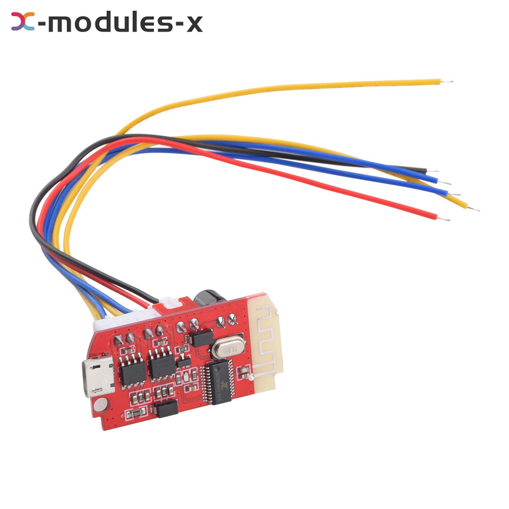 Dual Plate 3W Amplifier Board DIY Bluetooth Speaker Modification Module 3.7-5V