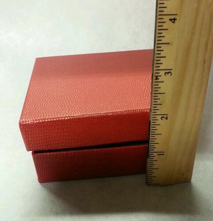 Red Gift Boxes square x 6 pieces