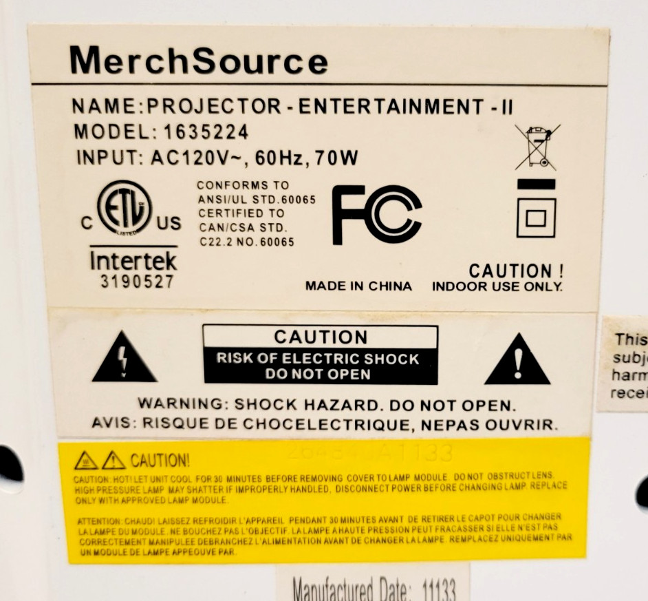 Light Blast Projector MerchSource 'Light-Blast' Projector 1635224 White & Green