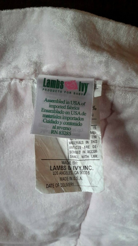 LAMBS & IVY Baby patchwork Quilt /Comforter Blanket