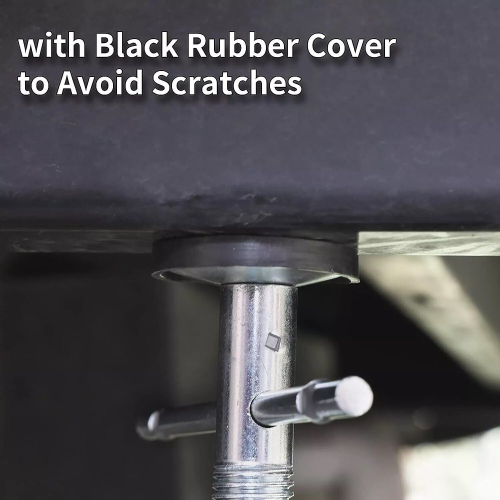 Aluminum RV Stack Jack Adjustable Trailer Stabilizer Support Camper Level Stand