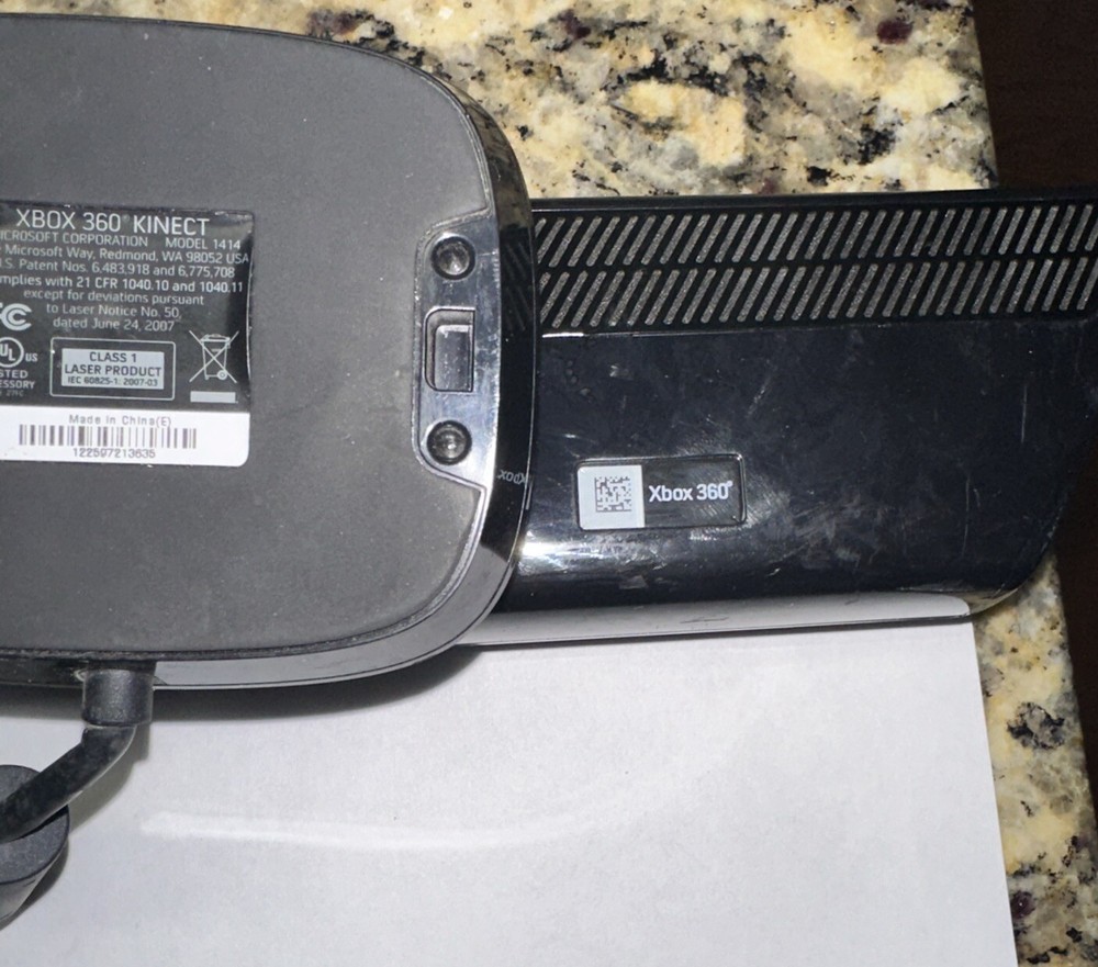 Genuine Microsoft Xbox 360 Kinect Sensor (Model 1414) Black