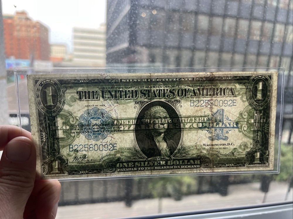 1923 One Dollar Silver Certificate Large Size $1
