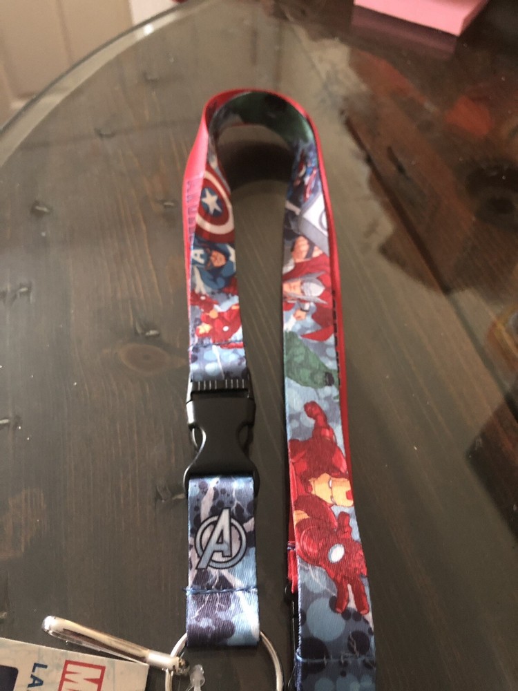 Marvels Avengers/Angels Lanyards MLB DC Comics Baseball Ironman Thor Hulk