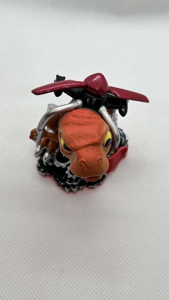 CHOPPER Skylanders Activision Figure Red Base w/Stat Card & Sticker Code 2014