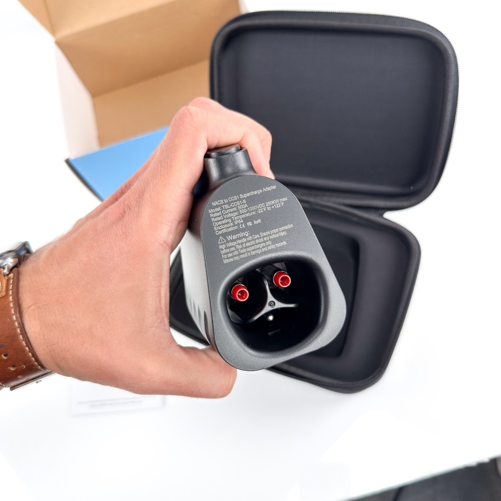 NACS DC Charger to CCS1 Adapter Ev Charging
