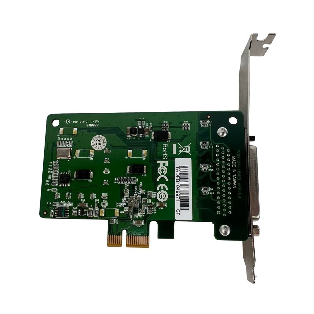 MOXA RS232 Serial Controller card CP-104EL PCIe