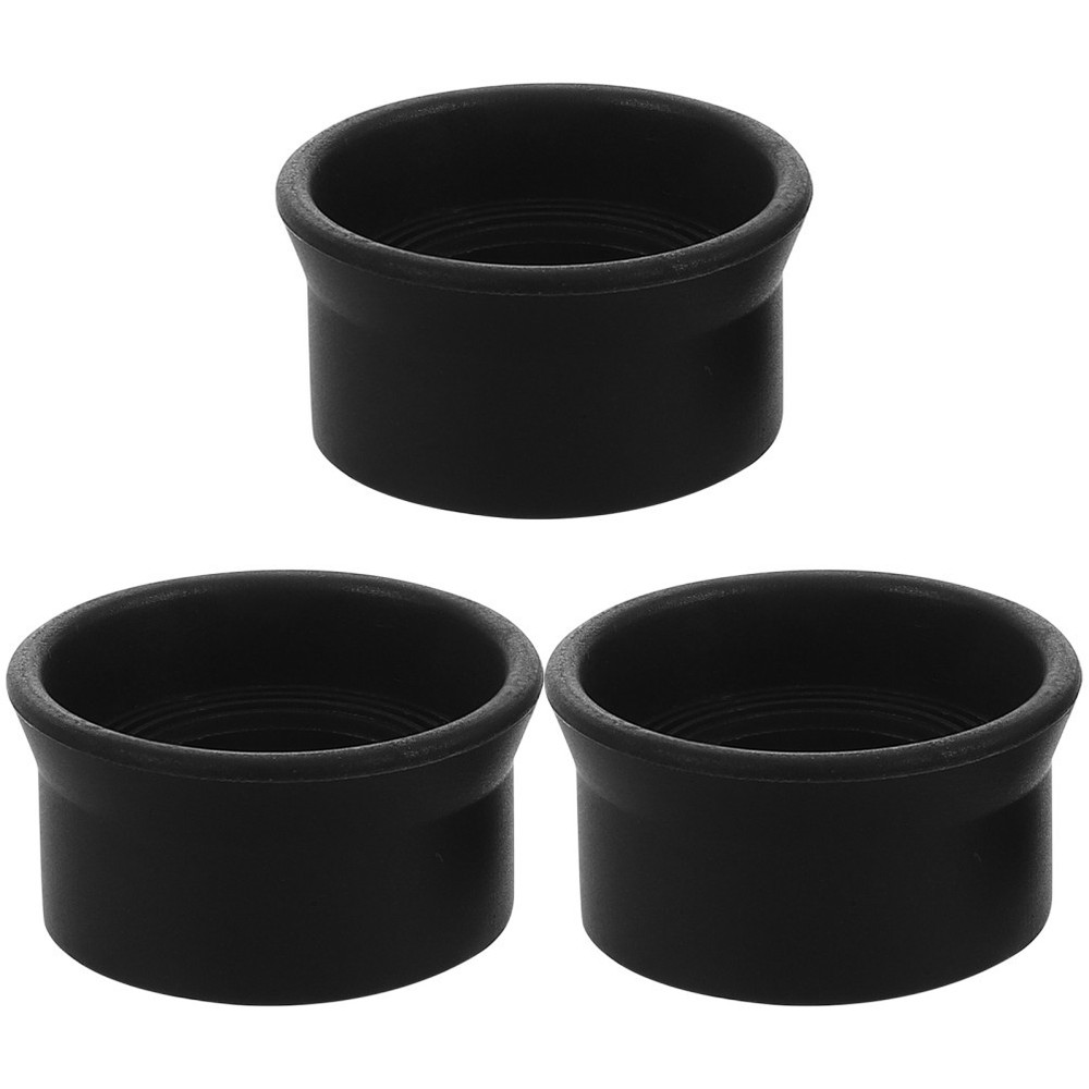 3 Pcs Binocular Eye Cups Replacement Eyepiece Shield Lens Cap