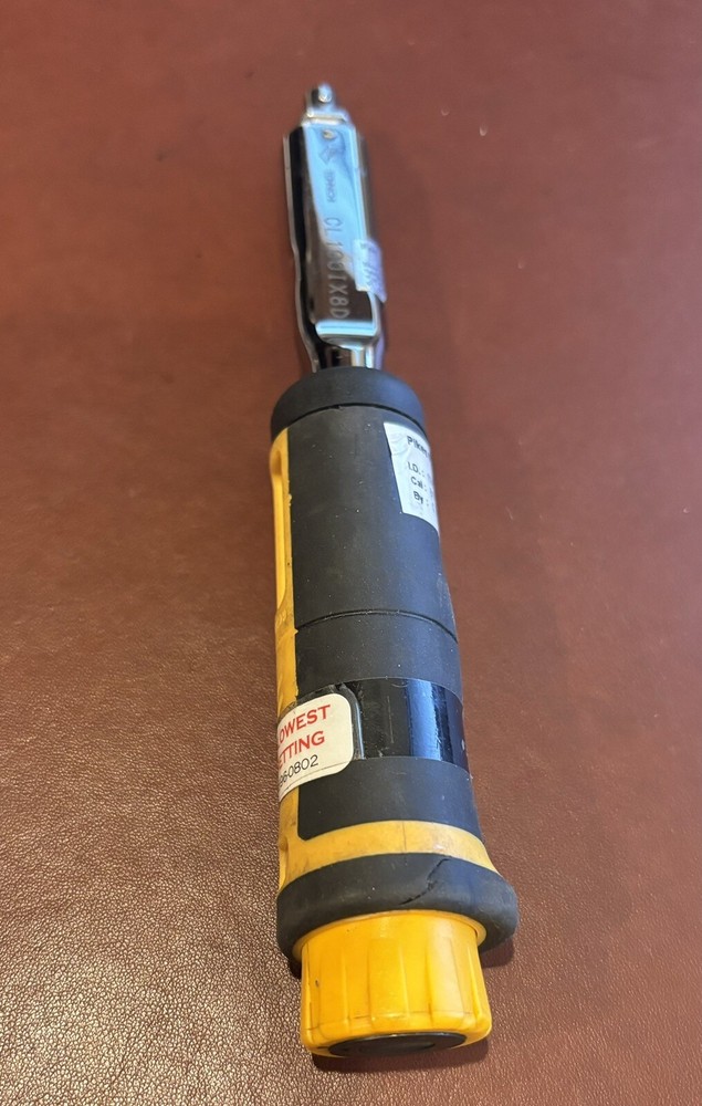 TOHNICHI CL100IX8D adjustable torque wrench with interchangeable head