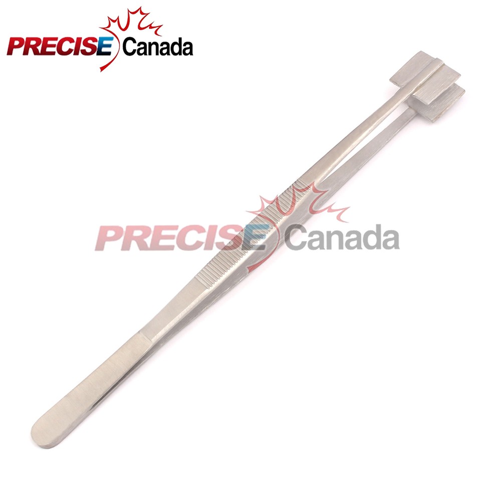 PRECISE CANADA Stainless Steel PRO TWEEZER 8'' MASHER Lampwork Bead Tools