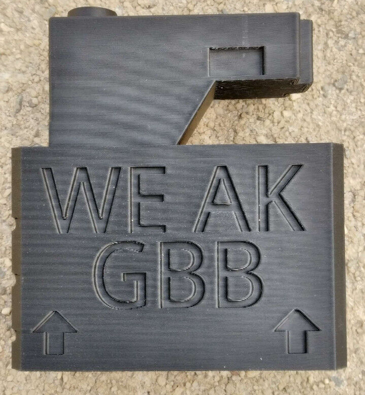 WE AKM GBBR Airsoft Odin Speedloader Adapter (Black)