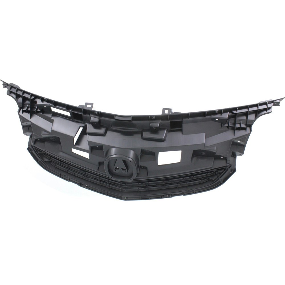 Grille For 2012-2014 Acura TL Textured Gray Plastic