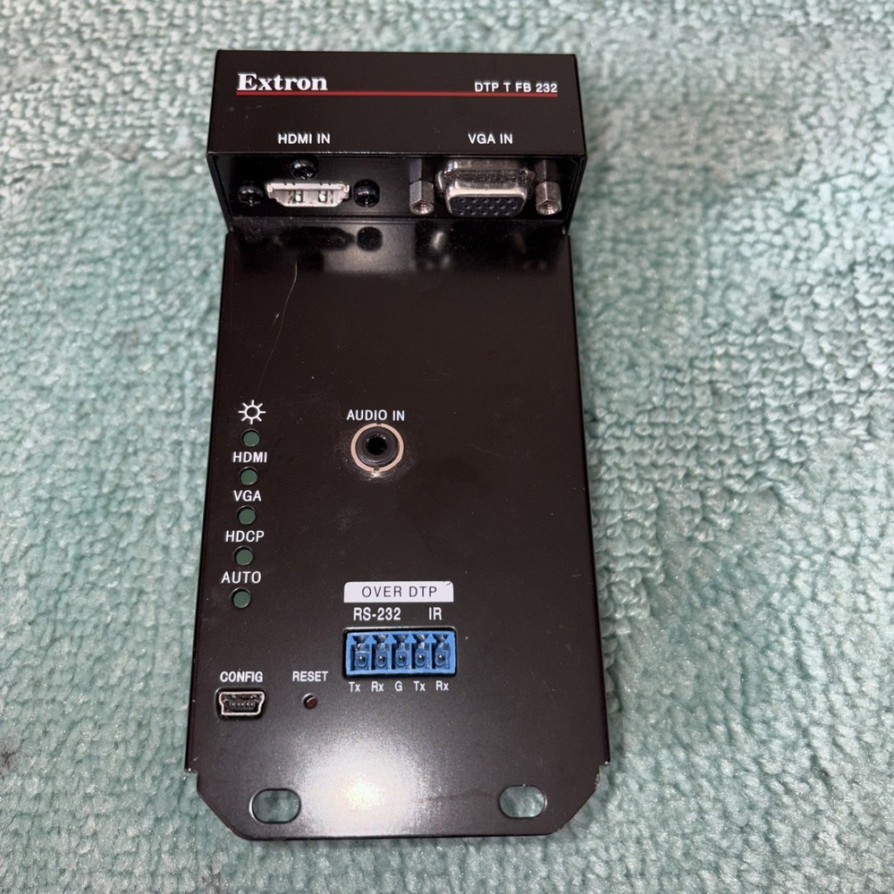 Extron, DTP T FB 232, Two Input DTP Transmitter with Audio Embedding