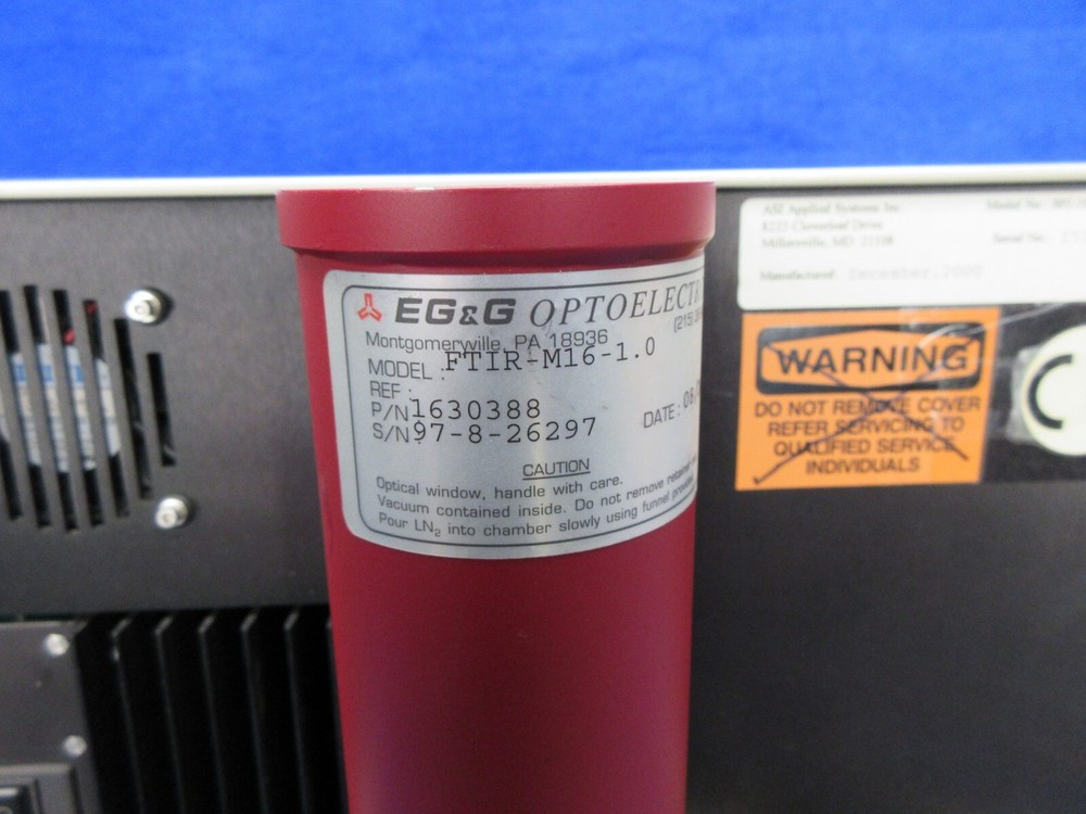 ASI ReactIR 1000 Optics & Electronics Module DiComp Laser Probe EG&G FTIR sensor