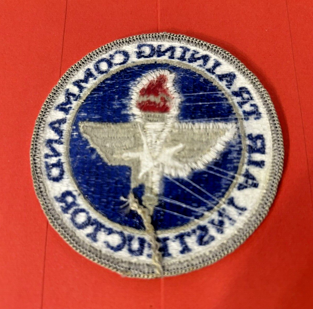 Instructor Air Training Command Jacket Patch USAF-Iron or sew on**