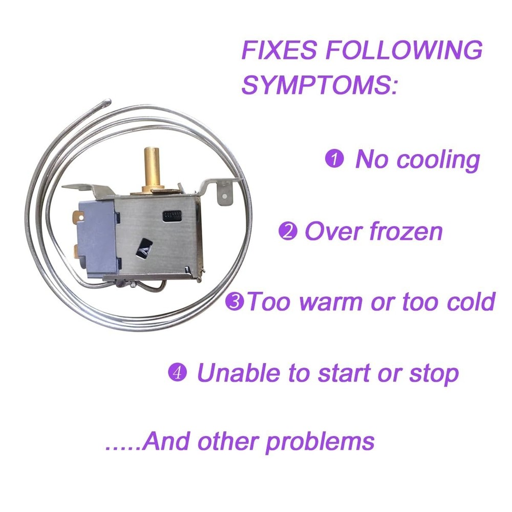 Universal Fridge/Freezer Thermostat Refrigerator Temperature Control , Thermo...