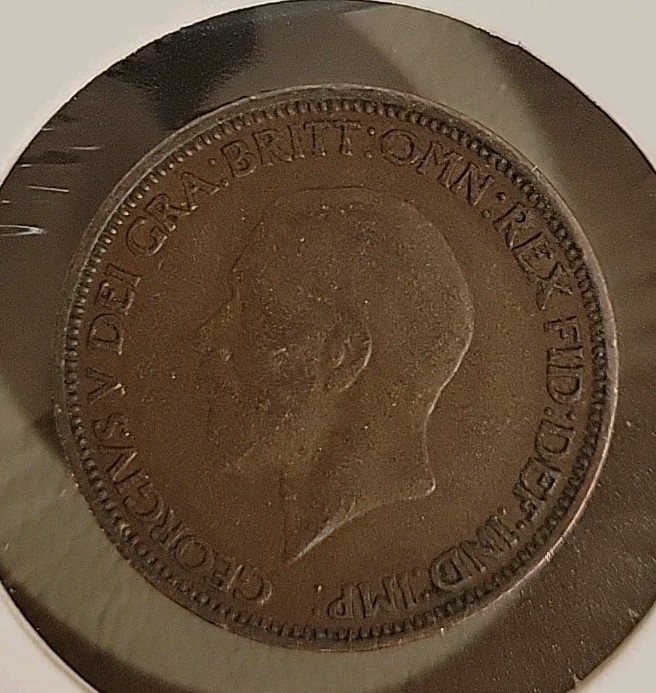 1936 Great Britain Half Penny