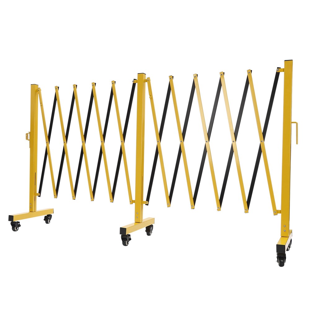Foldable Mobile Barrier Gate Expandable T-shaped Base Security Gate For School