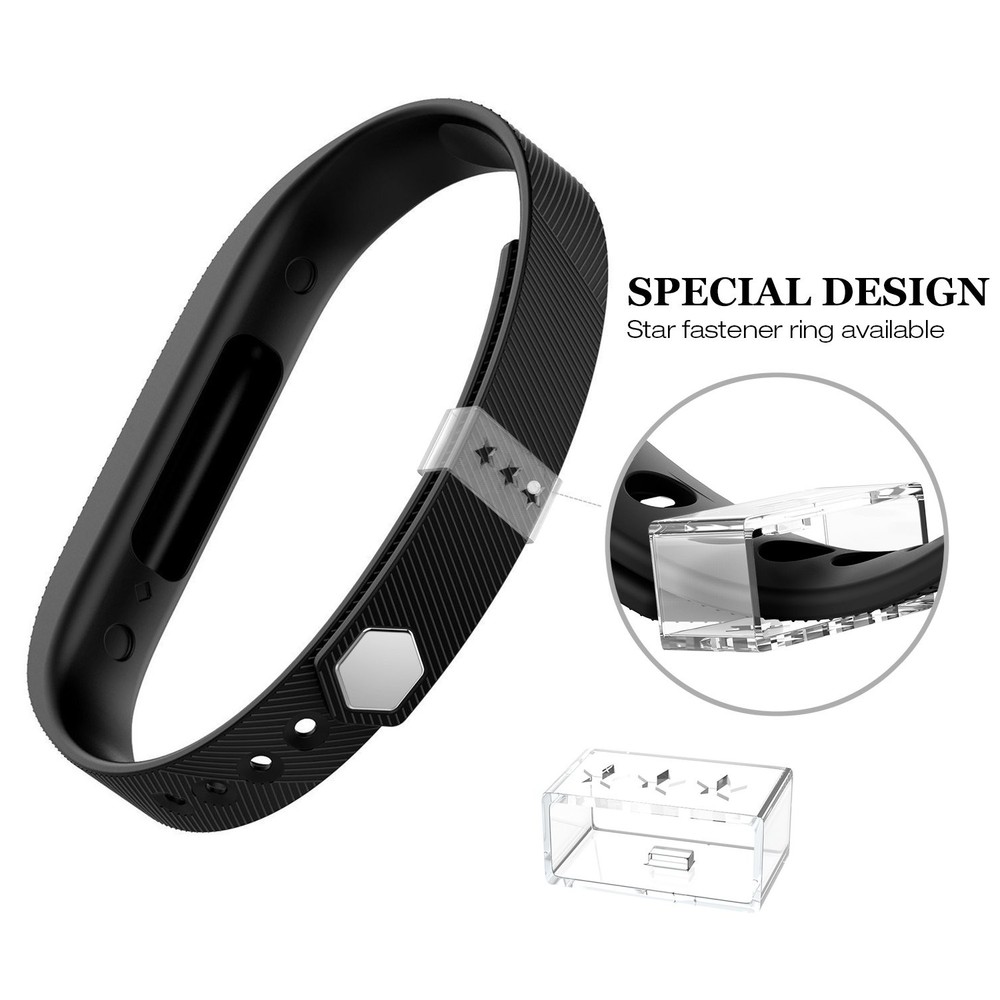 Replacement Flex 2 Silicone Wristband Strap Adjustable Sport Band with Clasp ...